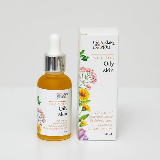 Face oil for oily skin