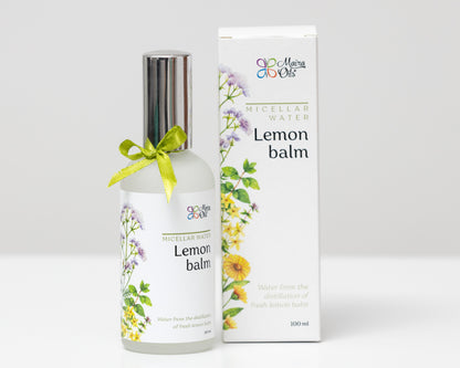 Micellar lemon balm water