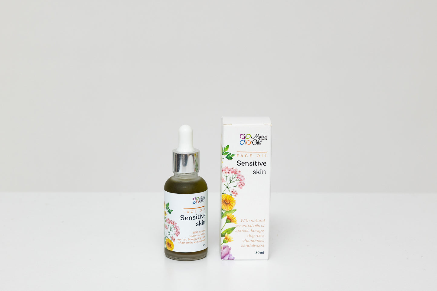 Face oil for sensitive skin